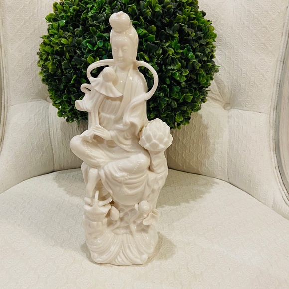 Blanc de Chine Mother of Mercy/Kwan Yin Figurine